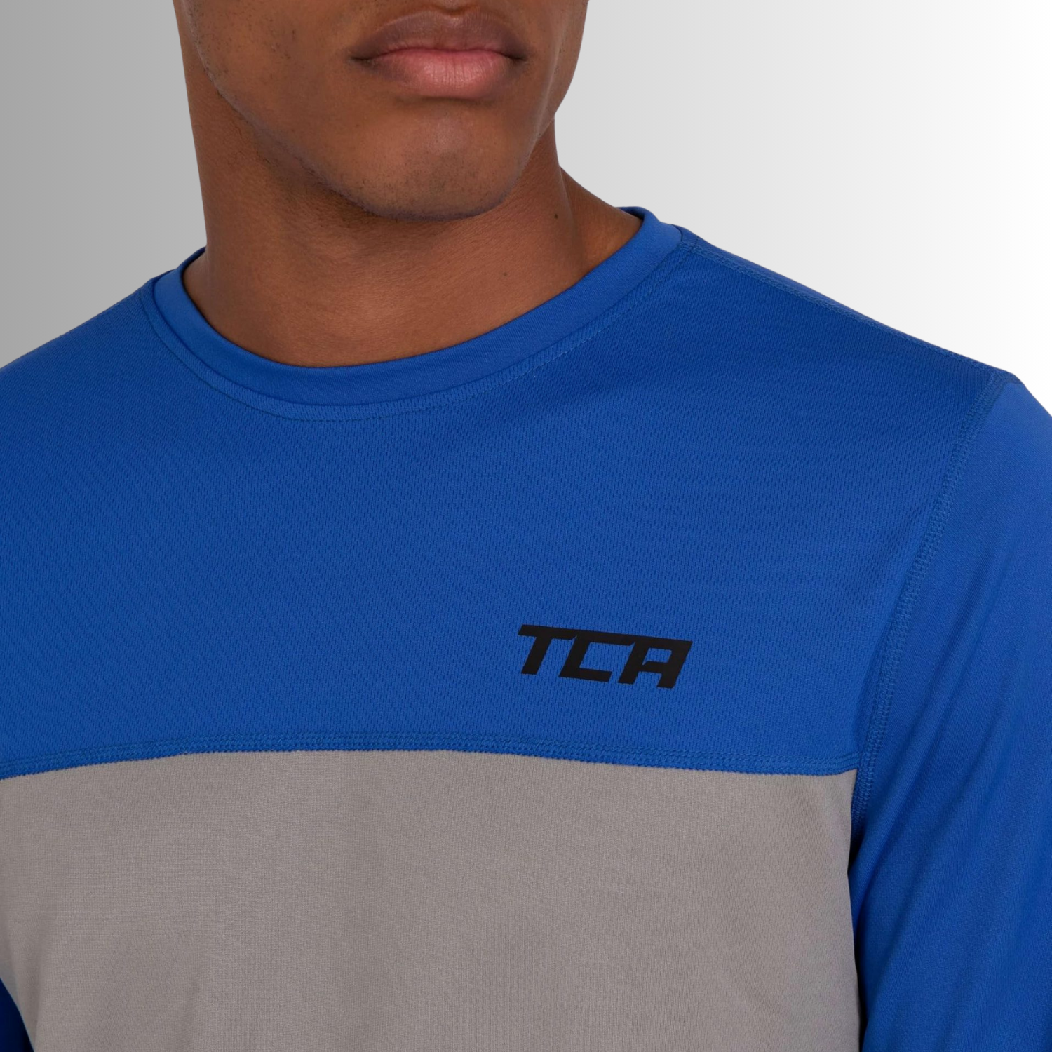 TCA Trainingsshirt Herren Langarm Laufshirt Größe: XL