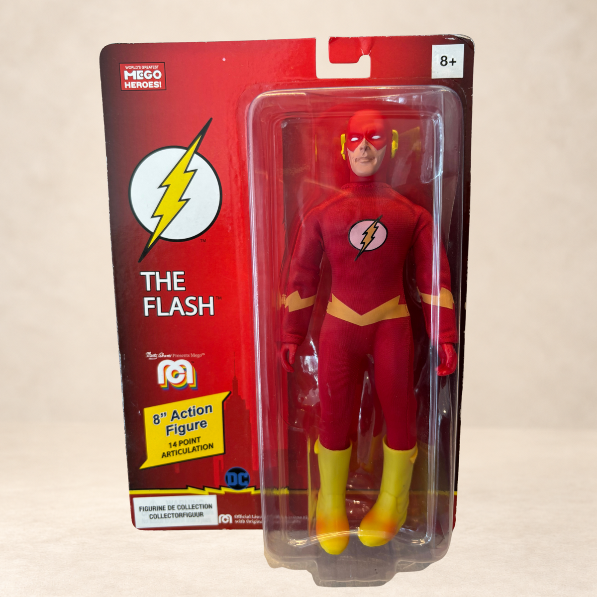 DC The Flash – Mego 8" Actionfigur – World’s Greatest Mego Heroes