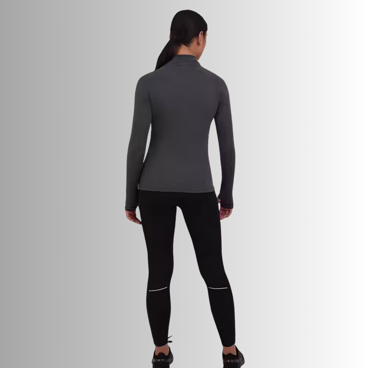 Trainingsshirt Damen Sport Shirt Langarm Laufshirt Fitness Yoga Größe: XS, M