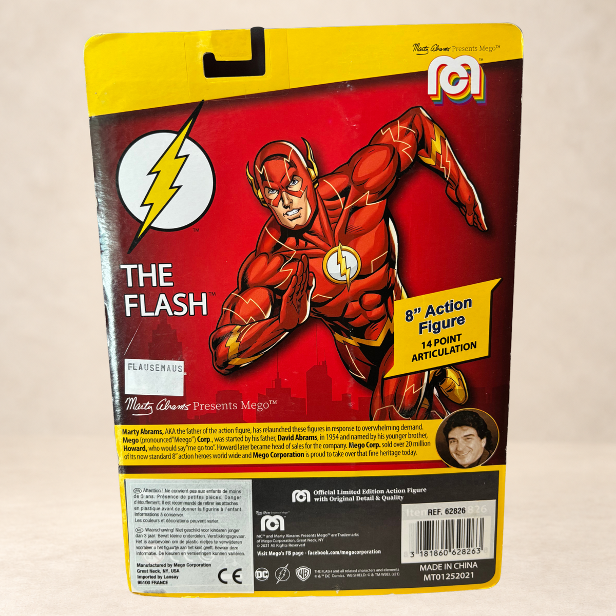 DC The Flash – Mego 8" Actionfigur – World’s Greatest Mego Heroes