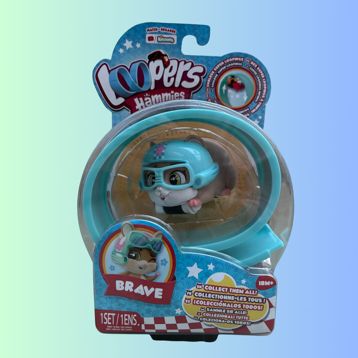 LOOPERS IMC Toys Hammies Smarty, interaktives Sammelfahrzeug Hamster mit Schaltung