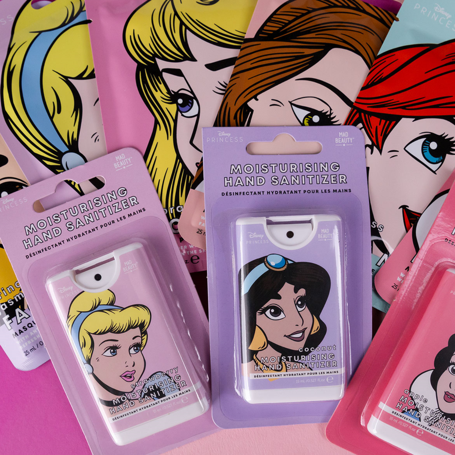 Disney Händedesinfektonspray Schneewittchen, Jasmine, Cinderella