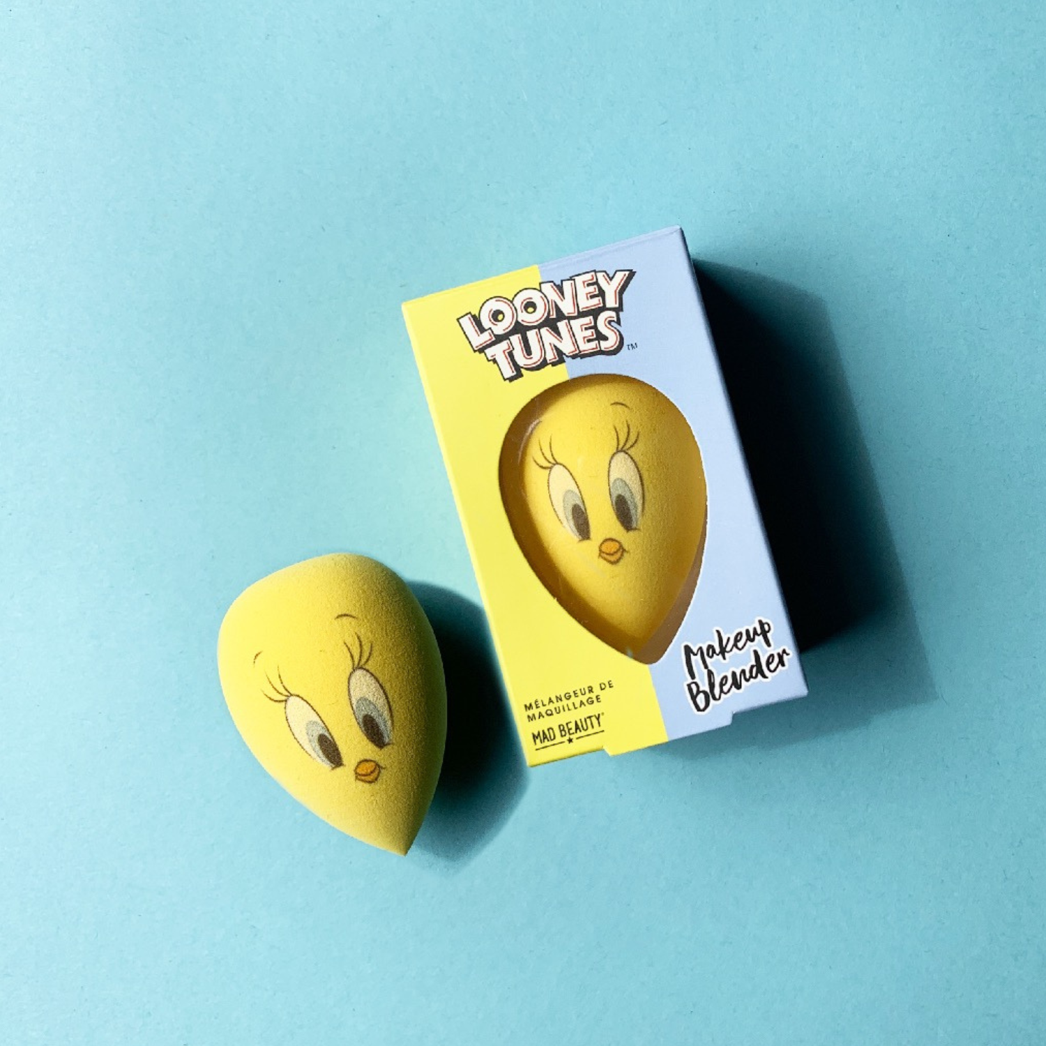 Tweety Make Up Schwamm Looney Tunes Beauty Blender | Mad Beauty | Cartoon Yellow Bird Canary