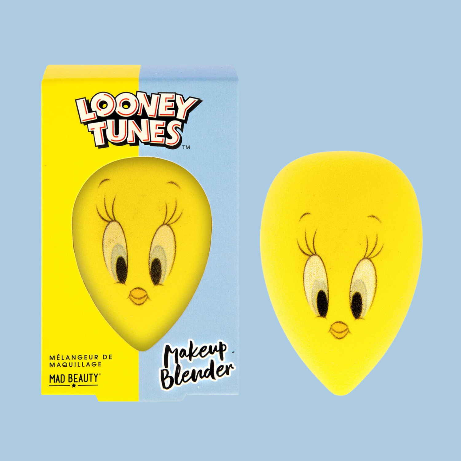 Tweety Make Up Schwamm Looney Tunes Beauty Blender | Mad Beauty | Cartoon Yellow Bird Canary
