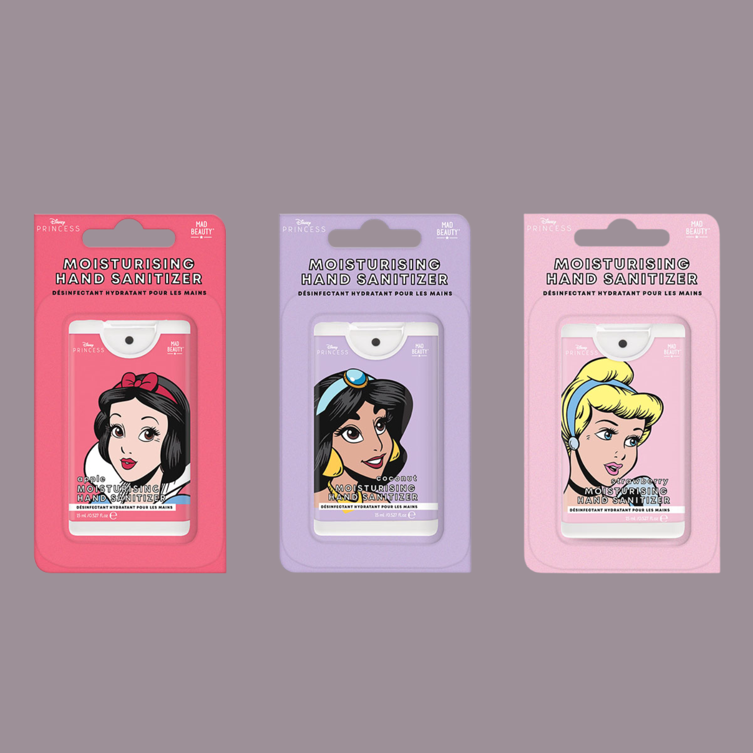 Disney Händedesinfektonspray Schneewittchen, Jasmine, Cinderella