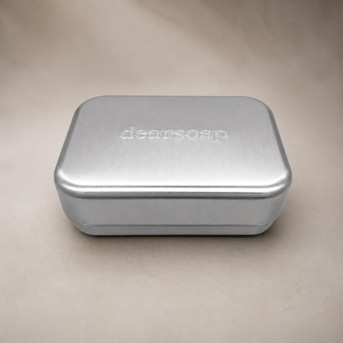 DEARSOAP Seifendose Reise aus Aluminium
