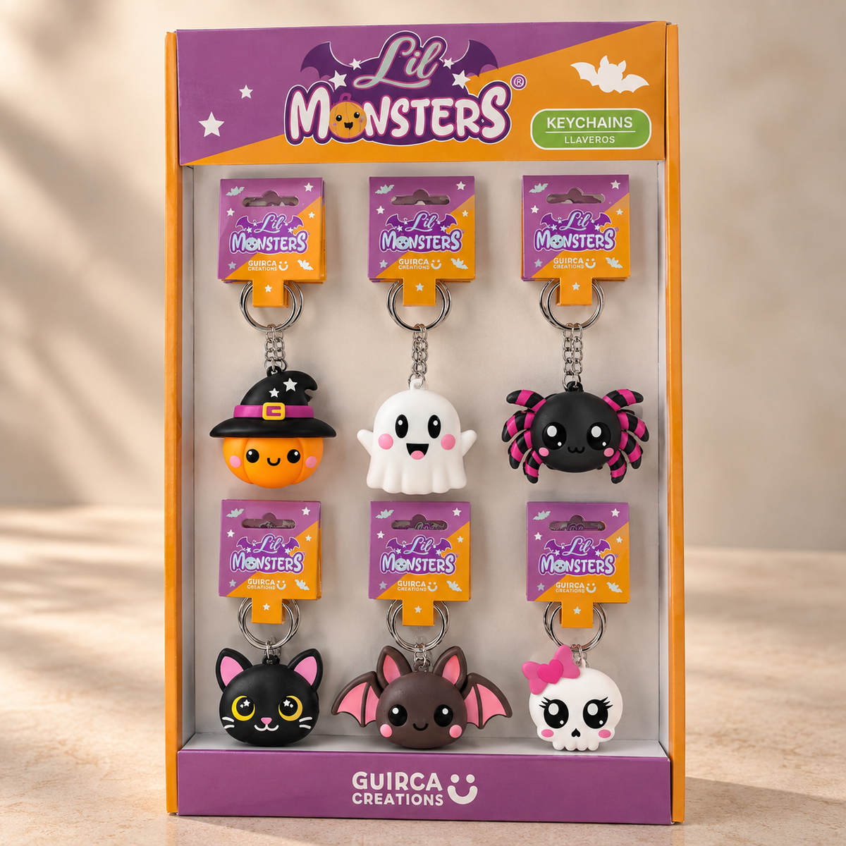 Lil Monsters Schlüsselanhänger – süße Halloween-Motive 🎃👻🦇