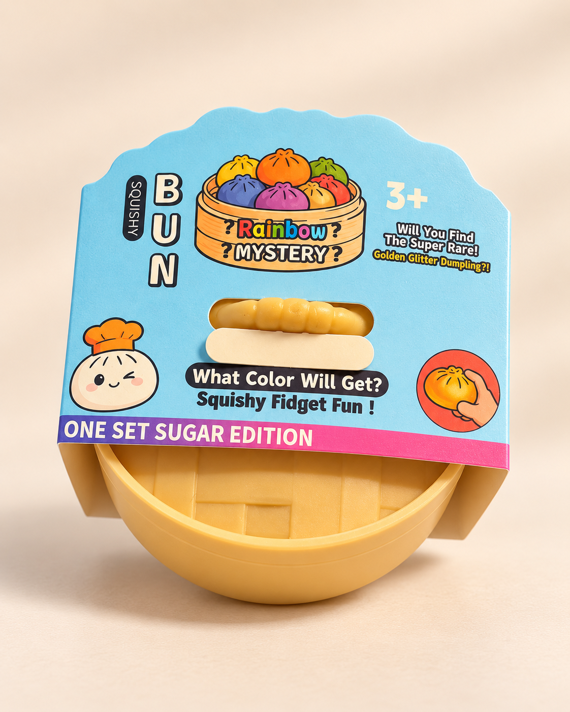 SQUISHY Mystery Bun Squishy Mini Dumpling Squeeze Spielzeug