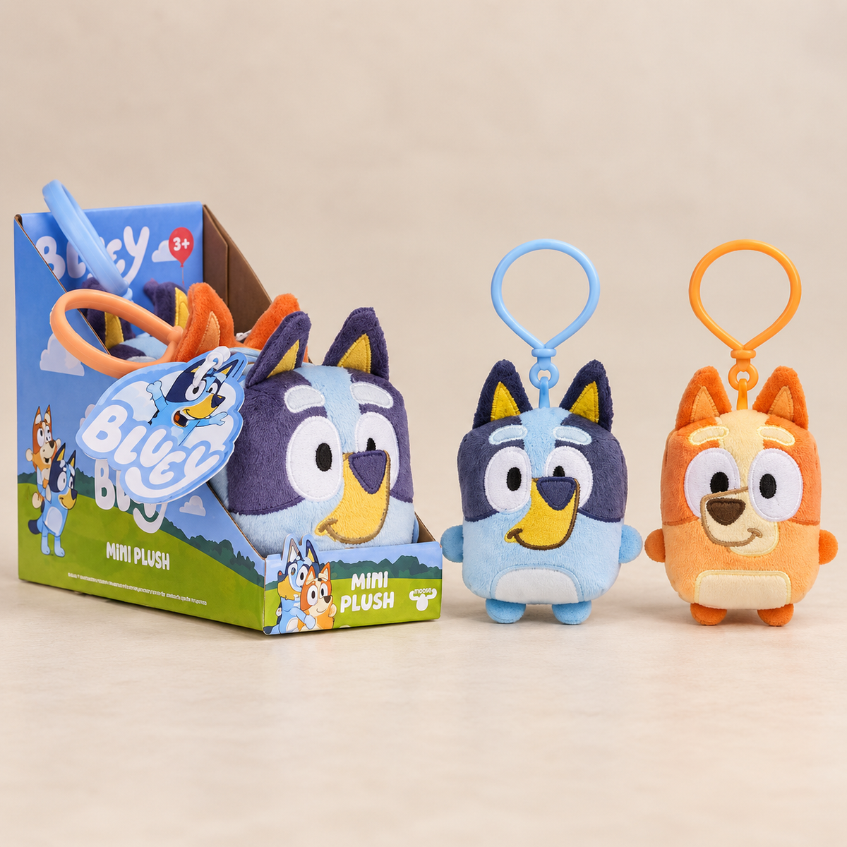 Bluey oder Bingo Mini Plüsch Anhänger  ca. 11 cm