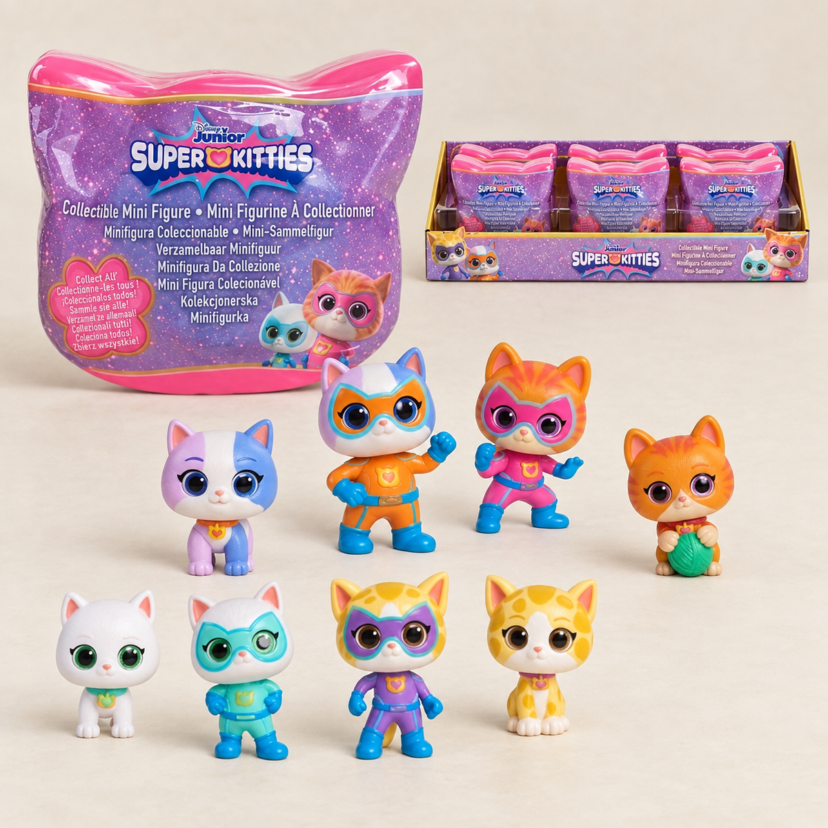 Disney Junior SuperKitties  Überraschungsfigur / Mini-Sammelfigur