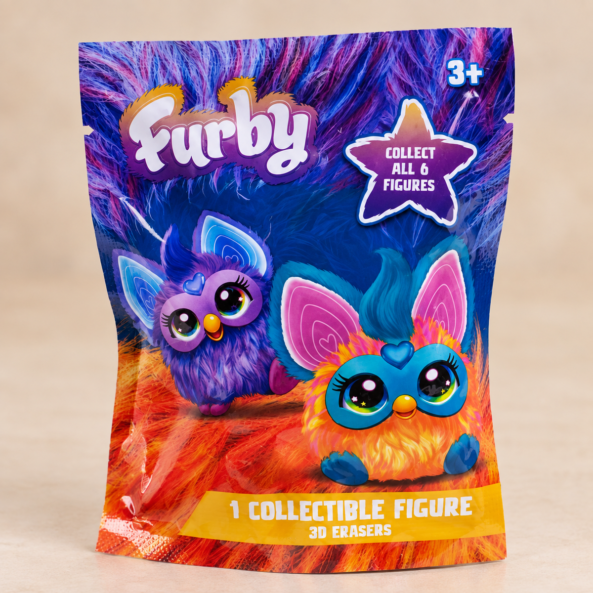 Furby 3D Radiergummi  Überraschungsfigur im Blindbag