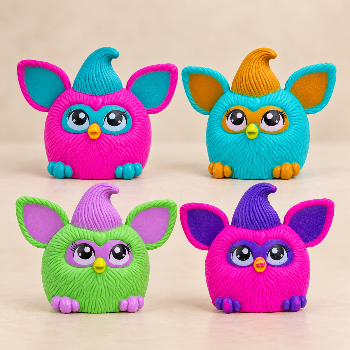 Furby 3D Radiergummi  Überraschungsfigur im Blindbag