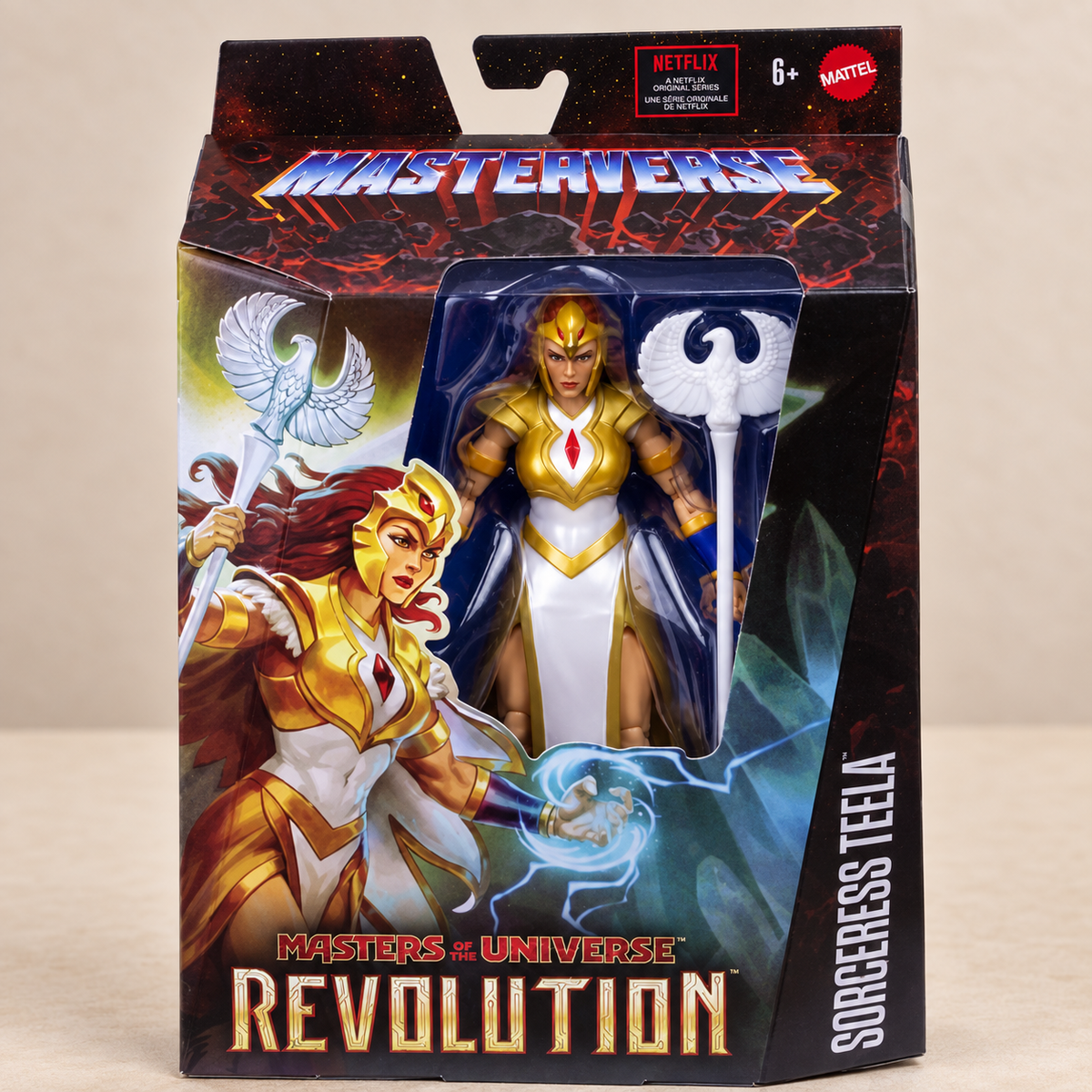 Masters of the Universe Masterverse Revolution Sorceress Teela Actionfigur
