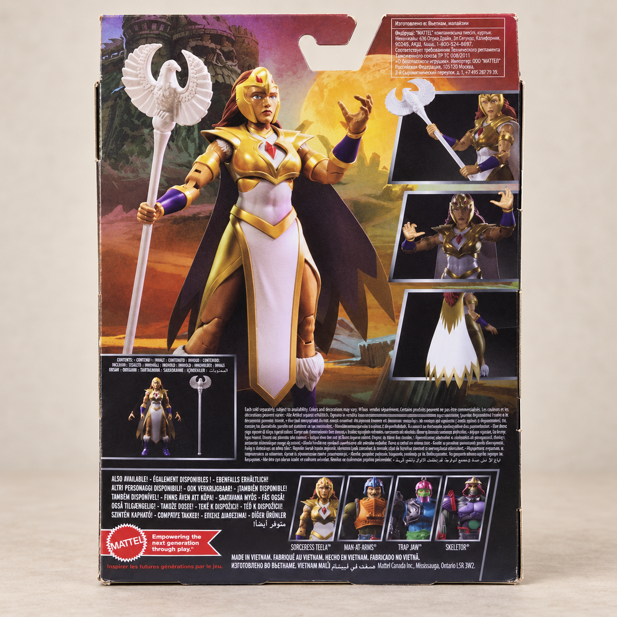 Masters of the Universe Masterverse Revolution Sorceress Teela Actionfigur