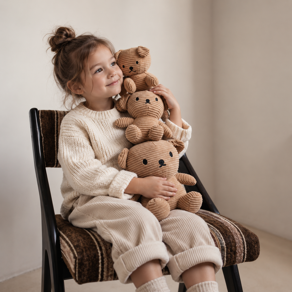 Boris Bear Corduroy  24 cm Plüsch Bär