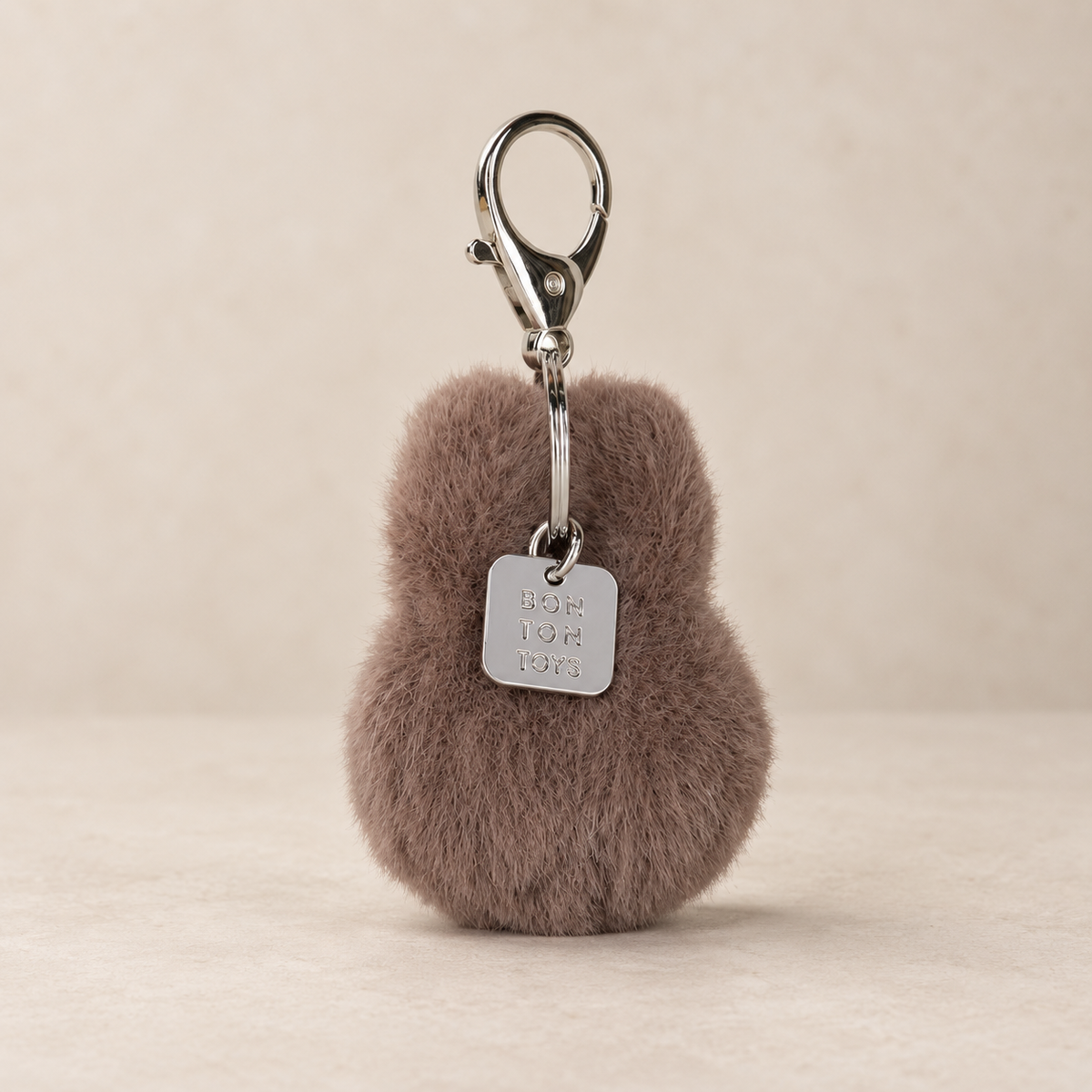 Taupe Miffy ECO Fuzzy Keychain 8 cm / 3" Schlüsselanhänger von Bon Ton Toys