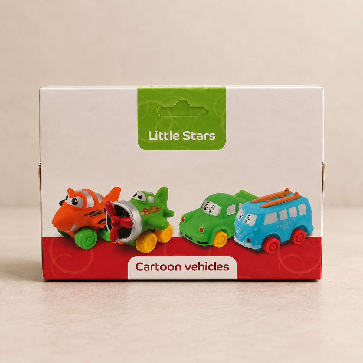 Toi-Toys „Little Stars“ Cartoon-Fahrzeuge  2er-Set ab 18 Monaten