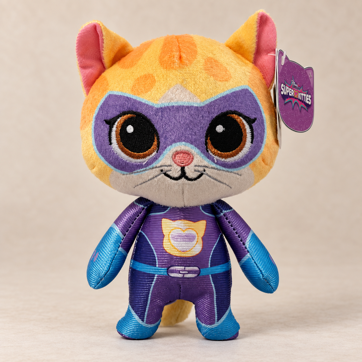 Disney Junior SuperKitties Plüschfigur – 4 Charaktere zur Auswahl 18 cm