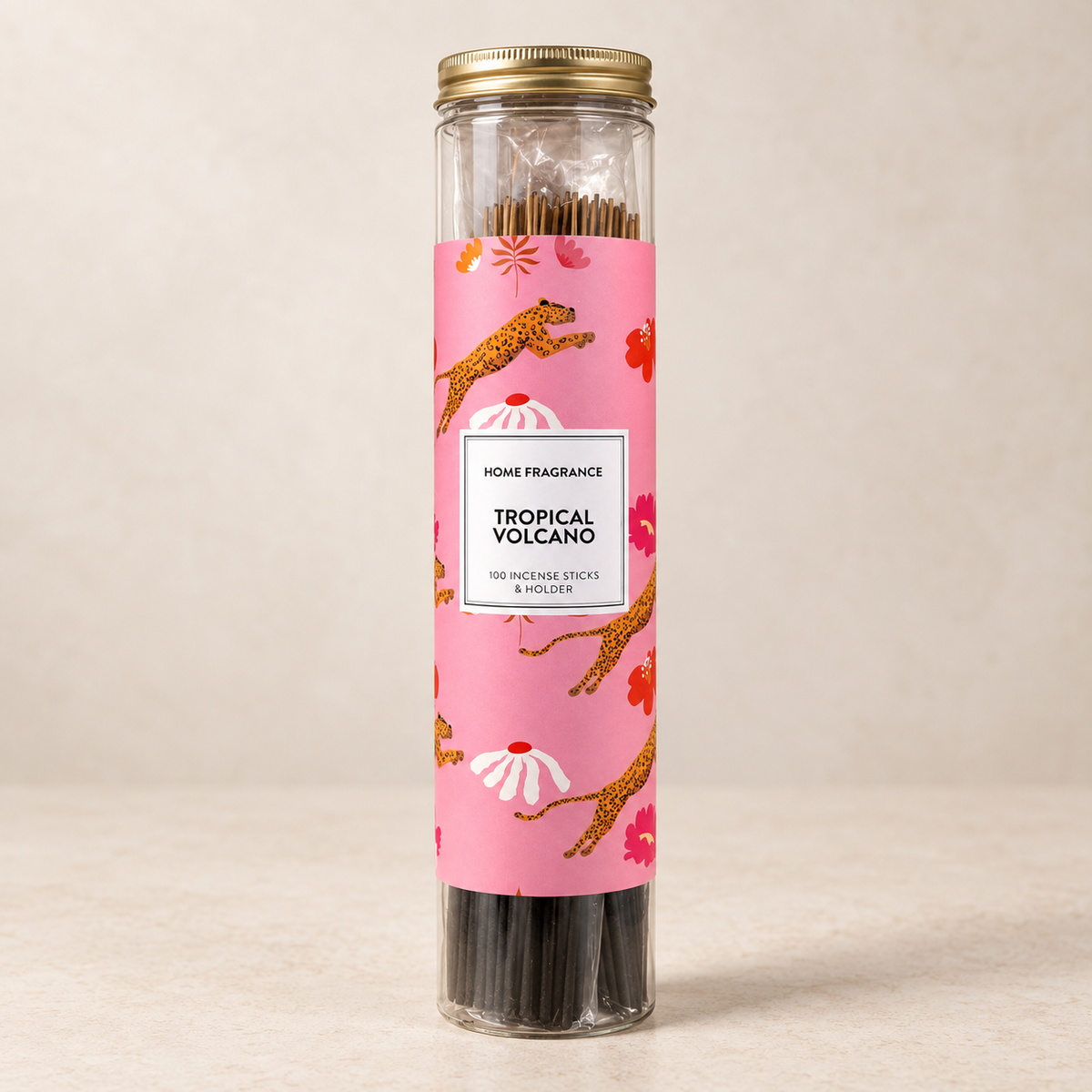 Räucherstäbchen „Tropical Volcano“  100 Stück inkl. Halter Leo