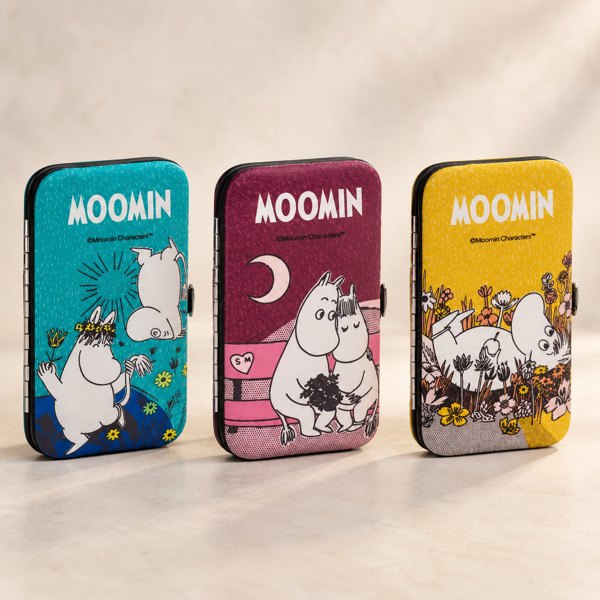 Moomin Maniküre-Set im Etui – verschiedene Farben & Motive