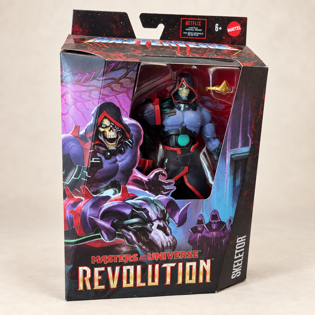 Masters of the Universe Revolution Skeletor Actionfigur von Mattel