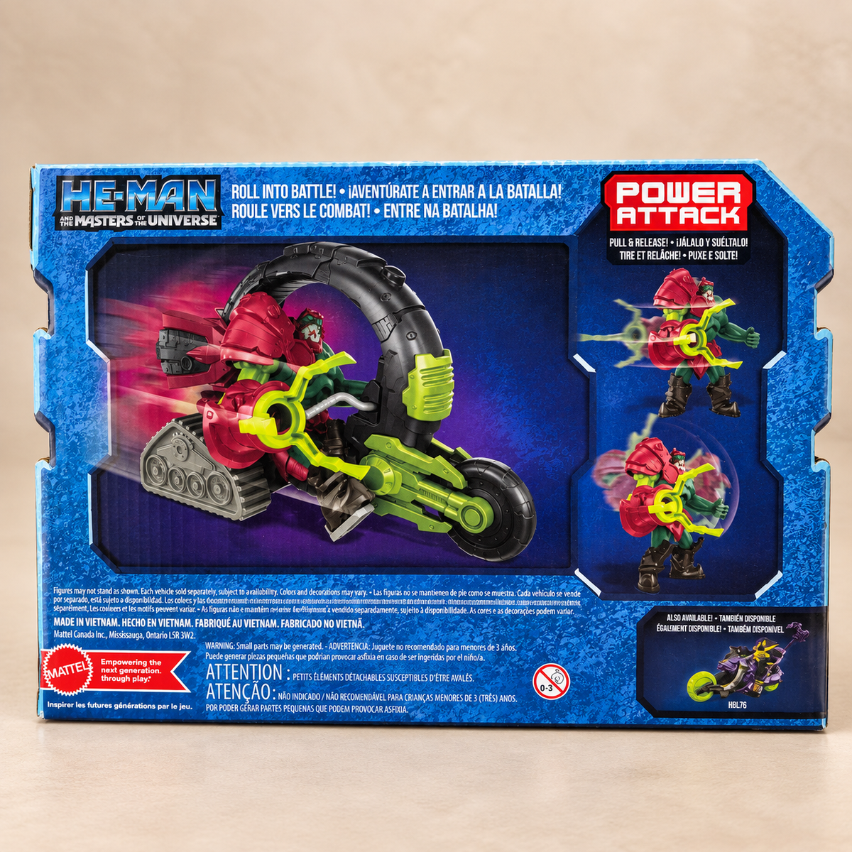 He-Man and the Masters of the Universe Trap Jaw Cycle Power Attack von Mattel