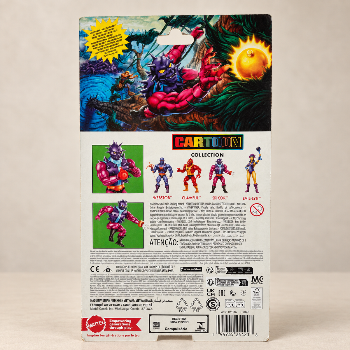 Masters of the Universe Spikor Cartoon Collection Mattel
