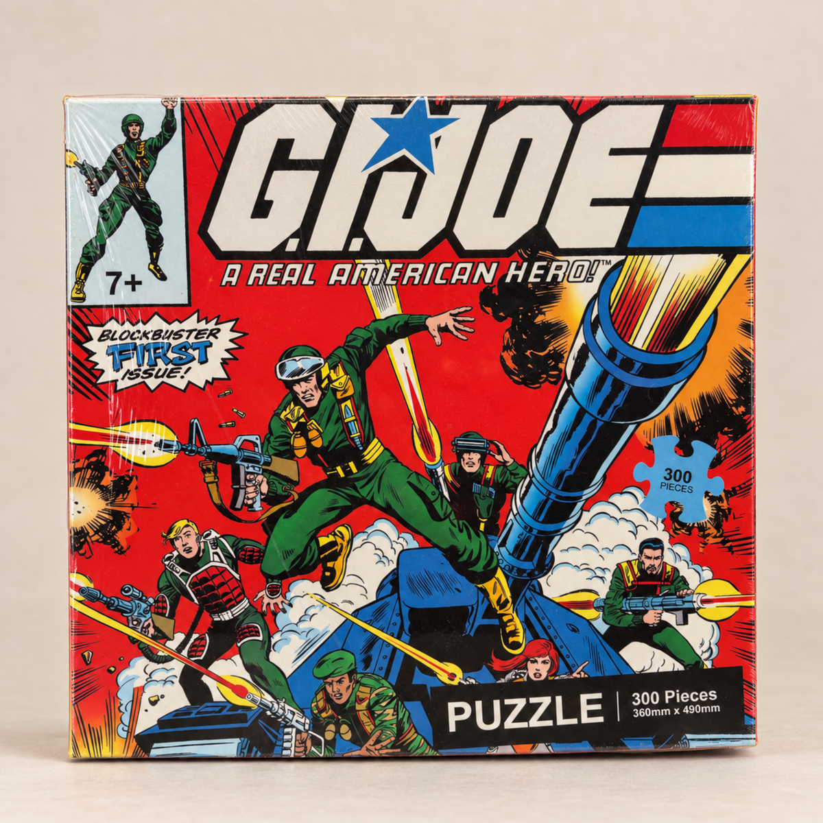 G.I. Joe – 300 Teile Puzzle – „A Real American Hero“ – 360 × 490 mm