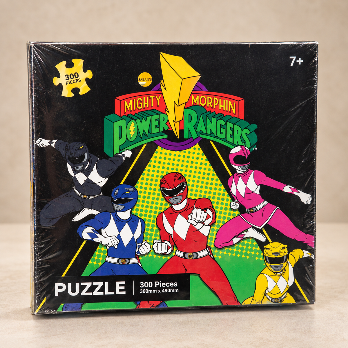 Mighty Morphin Power Rangers – 300 Teile Puzzle – 360 × 490 mm