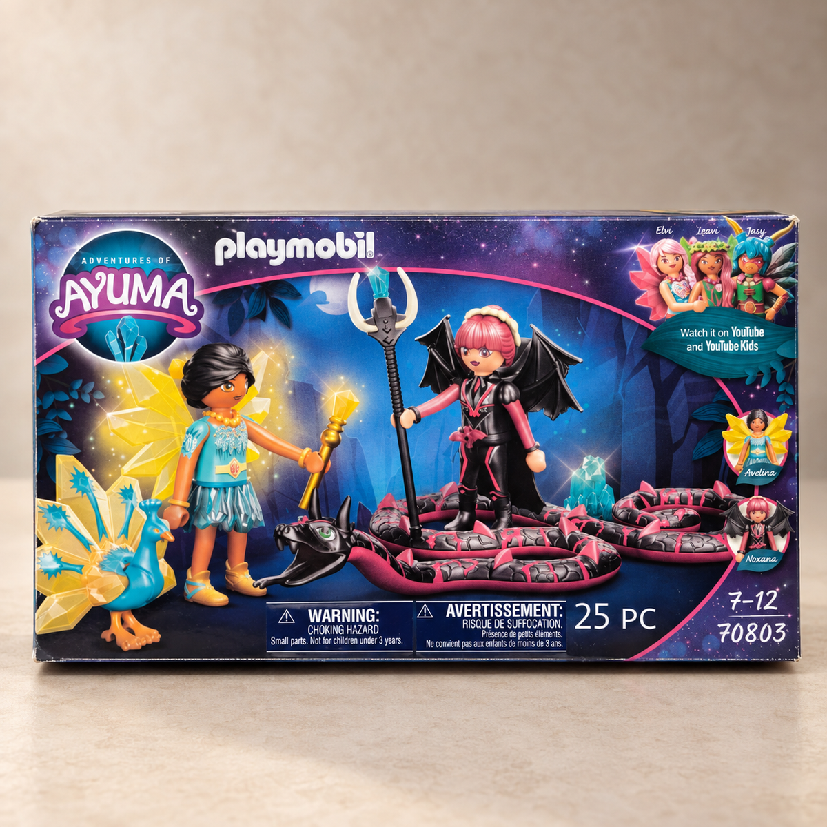 Playmobil Adventures of Ayuma 70803 – Avelina &amp; Noxana – 25 Teile