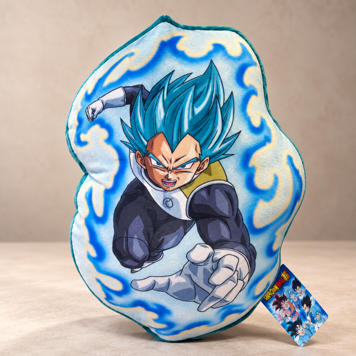 Dragon Ball Super Vegeta Plüschkissen  Super Saiyan Blue