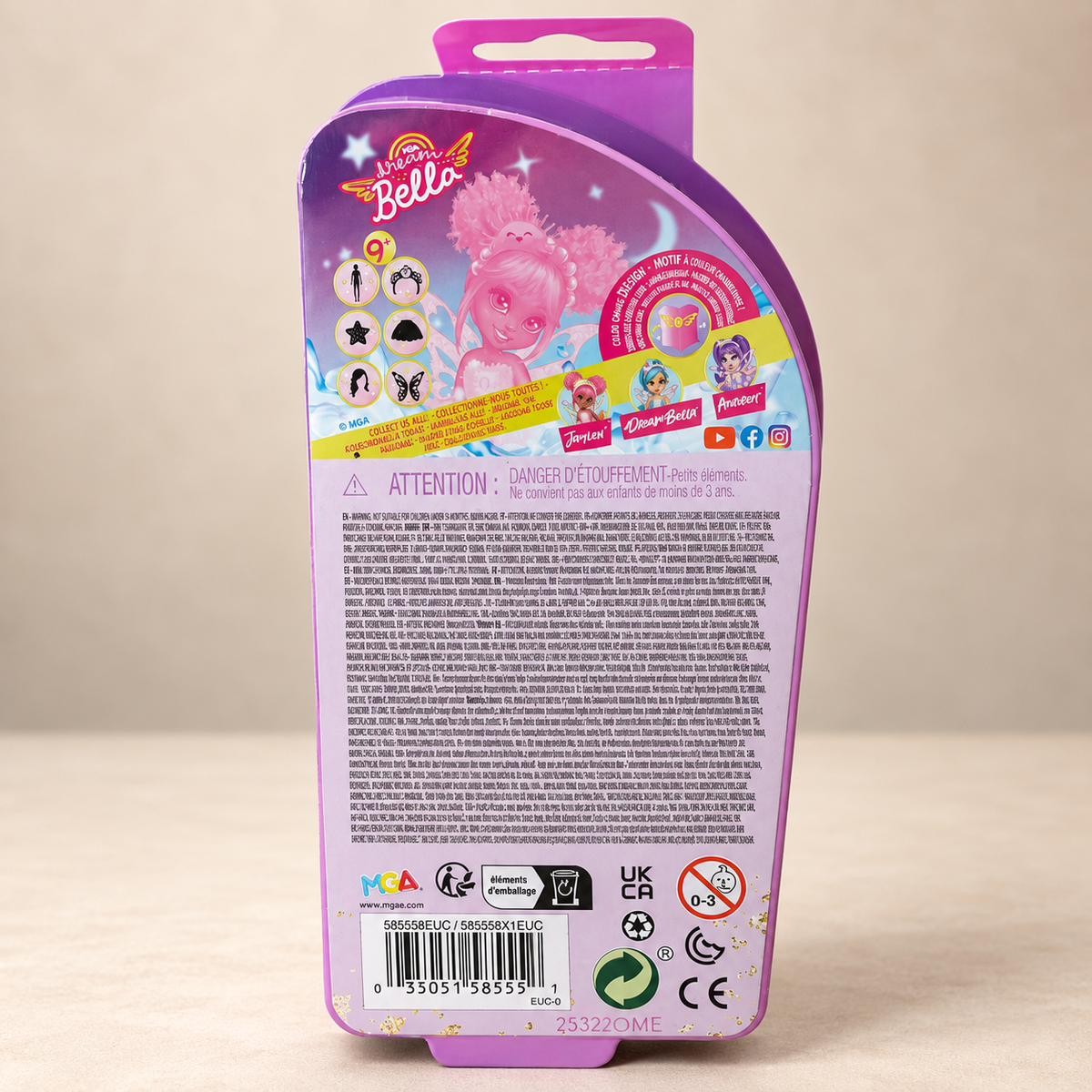 MGA Dream Bella Color Change Surprise – Little Fairies Celestial Series – Überraschungspuppe