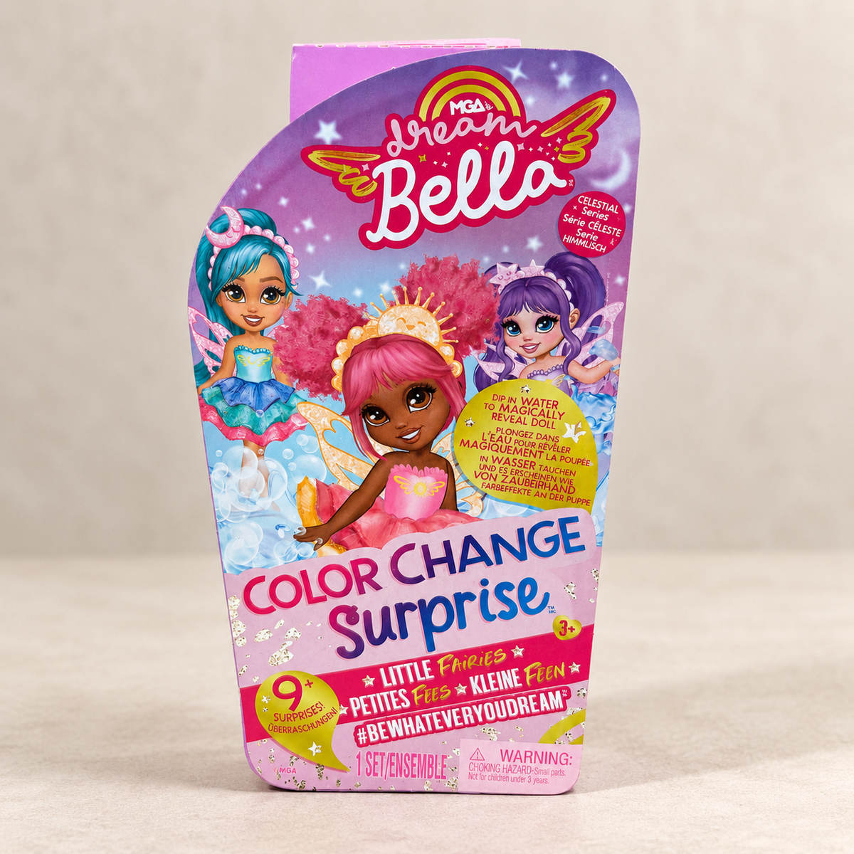 MGA Dream Bella Color Change Surprise – Little Fairies Celestial Series – Überraschungspuppe