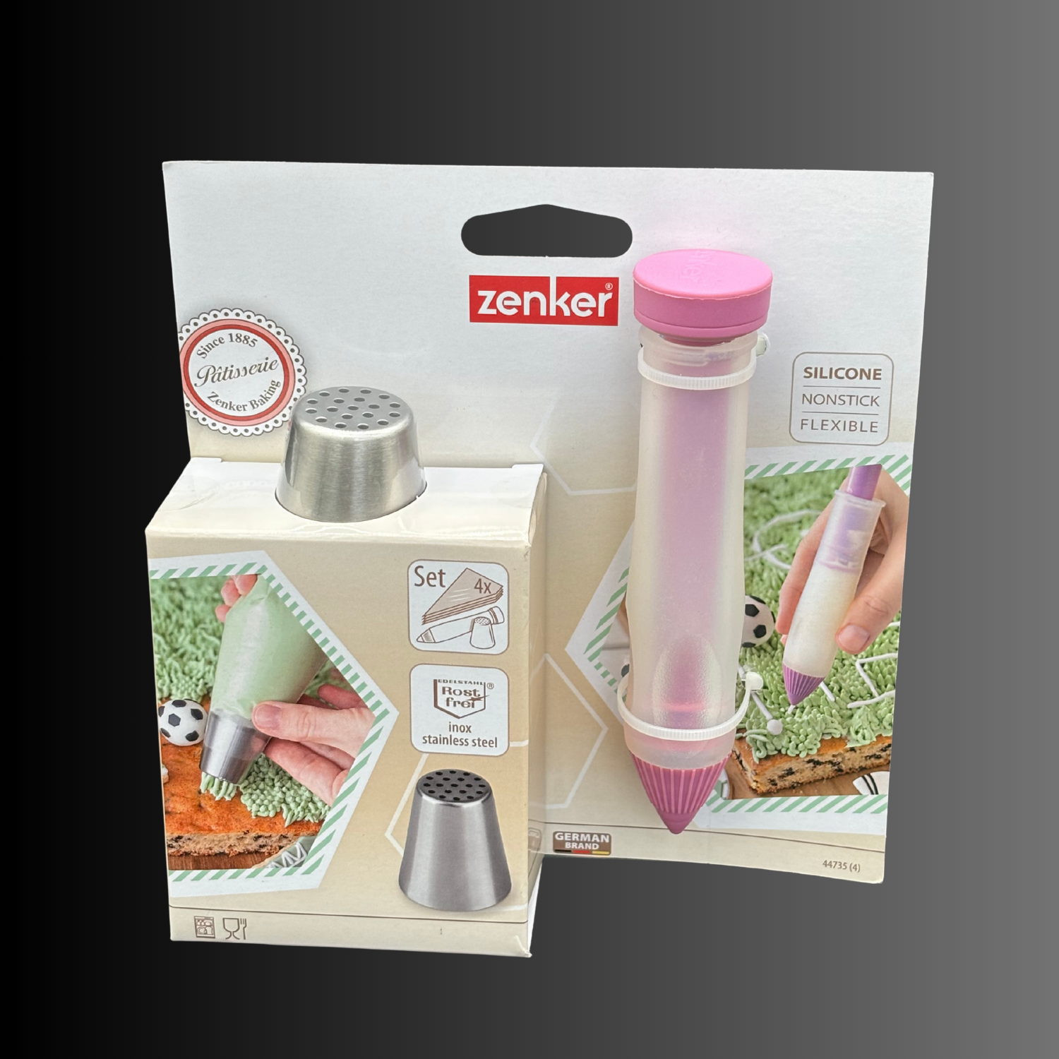 Zenker Fakelmann Gebäck- und Dekorierset Spritzbeutel
